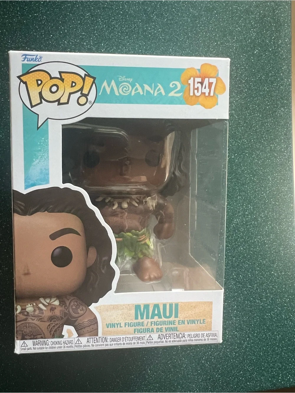 Disney Moana 2 Maui Funko POP! Figure - Brown, Green